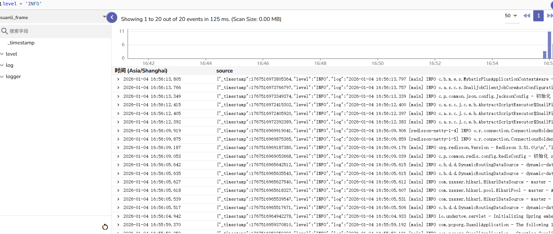 在RuoYi-Vue-Plus中集成openobserve日志平台